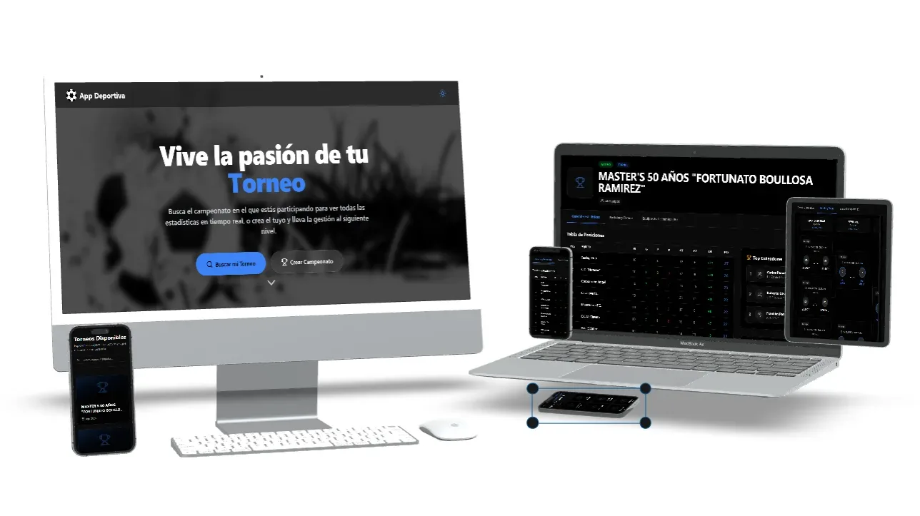 App Deportiva para la gestión de torneos